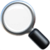magnifying glass tilted left magnifying glass tilted left